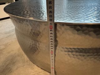 Mesa redonda metal Maisons du Monde