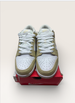 Nike Dunk Low Talla 46 Dorado Blanco