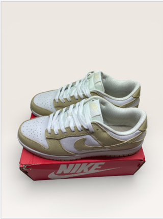 Nike Dunk Low Talla 46 Dorado Blanco