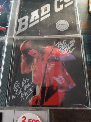 Lote 5 CDs: Imagine Dragons, Bad Co, Rainbow