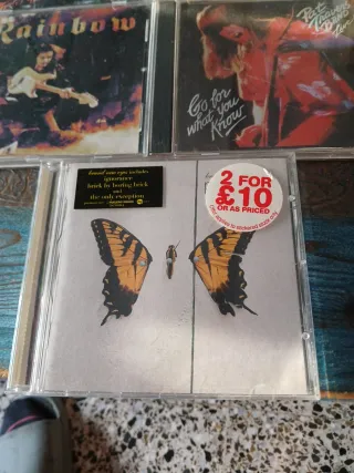 Lote 5 CDs: Imagine Dragons, Bad Co, Rainbow