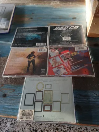 Lote 5 CDs: Imagine Dragons, Bad Co, Rainbow