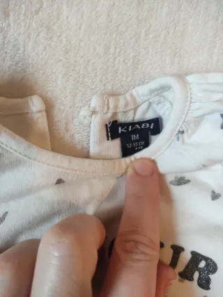 Conjunto bebé Bonjour chérie 1 mes