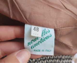 Blazer vintage pied de poule