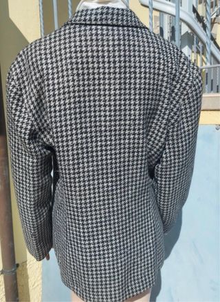 Blazer vintage pied de poule