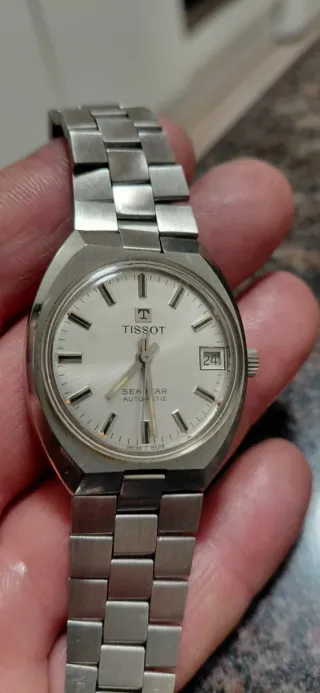 Reloj Tissot Seastar Automatic Plata/Blanco