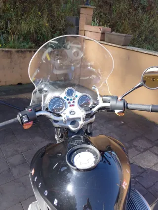 BMW R850R Negra con Maletas Touring