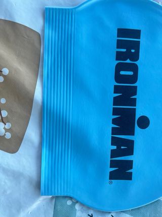 Lote 4 Gorros Natación Roka Ironman Azul