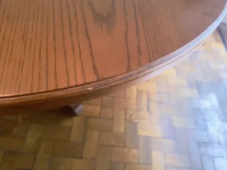 Tavolo rotondo allungabile in legno misura 120+40