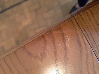 Tavolo rotondo allungabile in legno misura 120+40