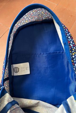 Mochila Tuc Tuc infantil estampada