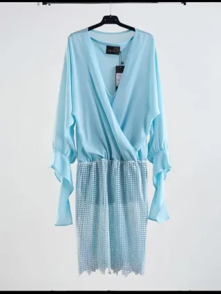 Vestido fiesta Talla 38 (M) con etiquetas