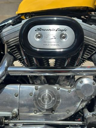 Harley Davidson Sportster 883 Negra/Amarilla