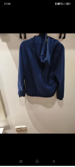 Sudadera Nike Azul con Cremallera