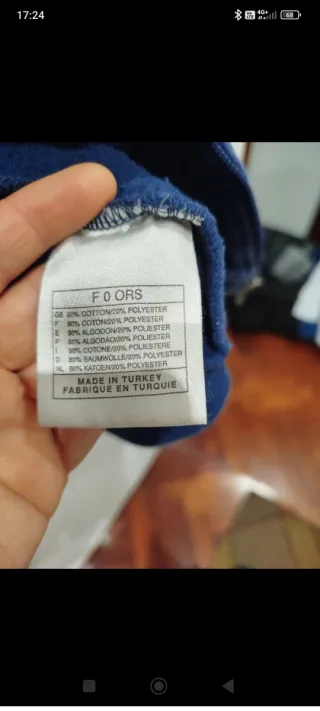 Sudadera Nike Azul con Cremallera