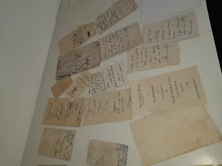 Lote de Pagelas e Livros Religiosos Antigos