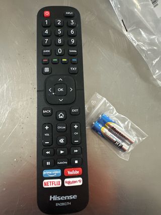 Mando Hisense EN2B127H con pilas