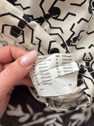 Capa Edredão Formigas IKEA 145x200 + Almofada