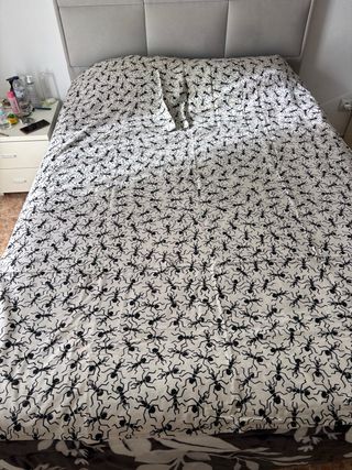 Capa Edredão Formigas IKEA 145x200 + Almofada