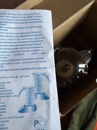 Cafetera Eléctrica DeLonghi Alicia 2 Tazas