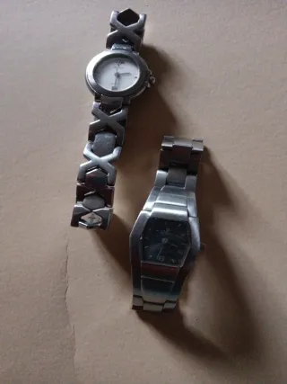 2 Relojes Viceroy Mujer Plata. 20€ los dos