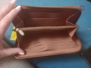 Monedero piel sintética QP Marroquinero