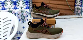 Zapatillas Asics Gel-Nimbus 26 TR Verde/Naranja Ta