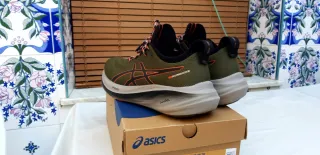 Zapatillas Asics Gel-Nimbus 26 TR Verde/Naranja Ta