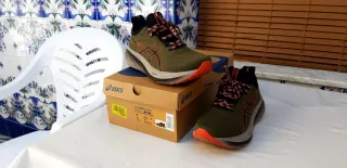 Zapatillas Asics Gel-Nimbus 26 TR Verde/Naranja Ta