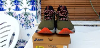 Zapatillas Asics Gel-Nimbus 26 TR Verde/Naranja Ta