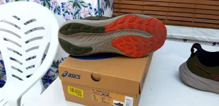 Zapatillas Asics Gel-Nimbus 26 TR Verde/Naranja Ta
