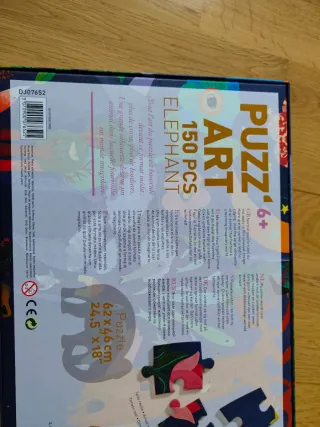 Puzzle Djeco Elefante 150 Piezas