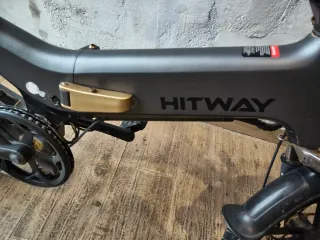 Bicicleta eléctrica HITWAY plegable