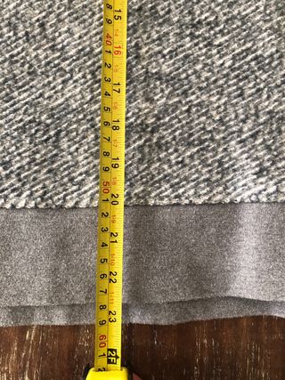 Bellerose Jersey Algodón Gris Talla S oversize