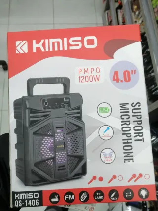 Altavoz Kimiso QS-1406 1200W Bluetooth