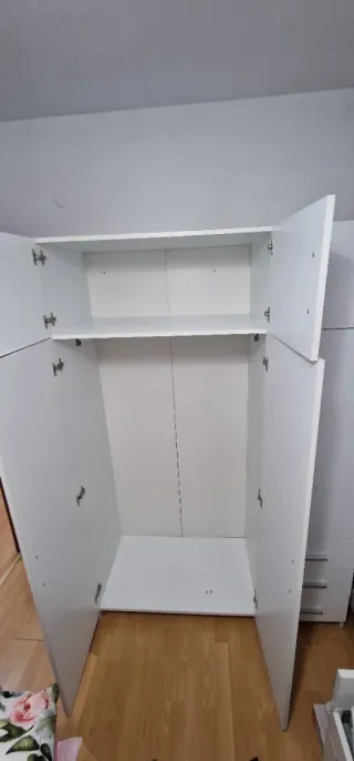 Armario 3 puertas 3 cajones 130x52x190