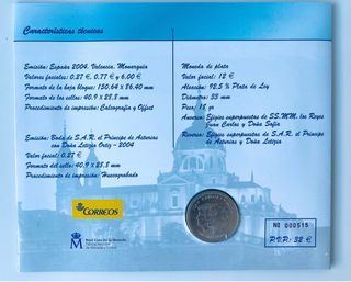 Set Boda Real: Moneda y Sello Correos