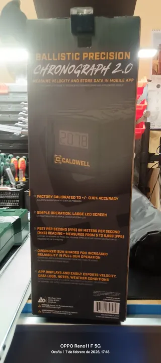 Caldwell Cronógrafo Balístico 2.0