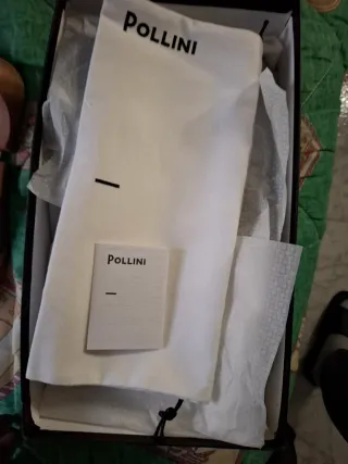 Pollini Derby Pelle Nera Nuove Scatola