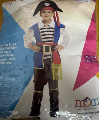 Disfraz Pirata Mom Talla S