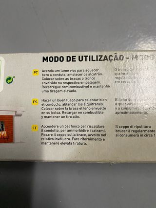 Kit per la pulizia di stufe e camini