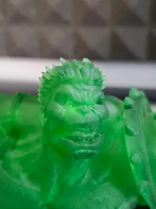 Busto Hulk Verde Resina