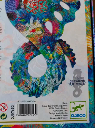 Puzzle Djeco 350 piezas Caballito de Mar