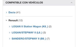 Faro Izquierdo Dacia Info 52