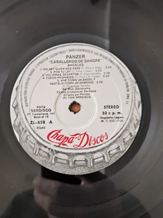 Vinilos Panzer Heavy Metal