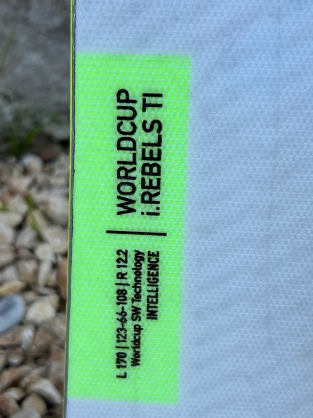 Esquís HEAD World Cup i.Rebels TI 170cm