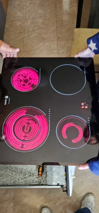 Horno con vitrocerámica