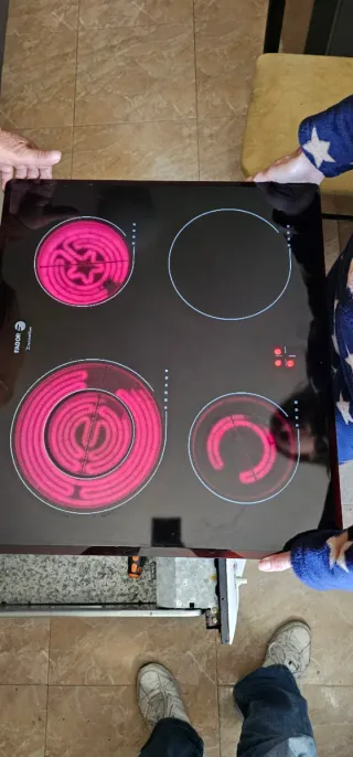 Horno con vitrocerámica