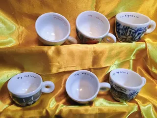 Tazzine Illy in Porcellana