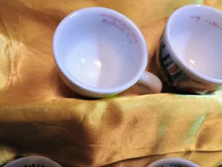 Tazzine Illy in Porcellana